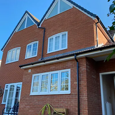 new build looking up right